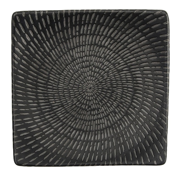 Oneida Hospitality Urban Black Curve Sq Plt 5 1/8 12PK L6250000110S - main